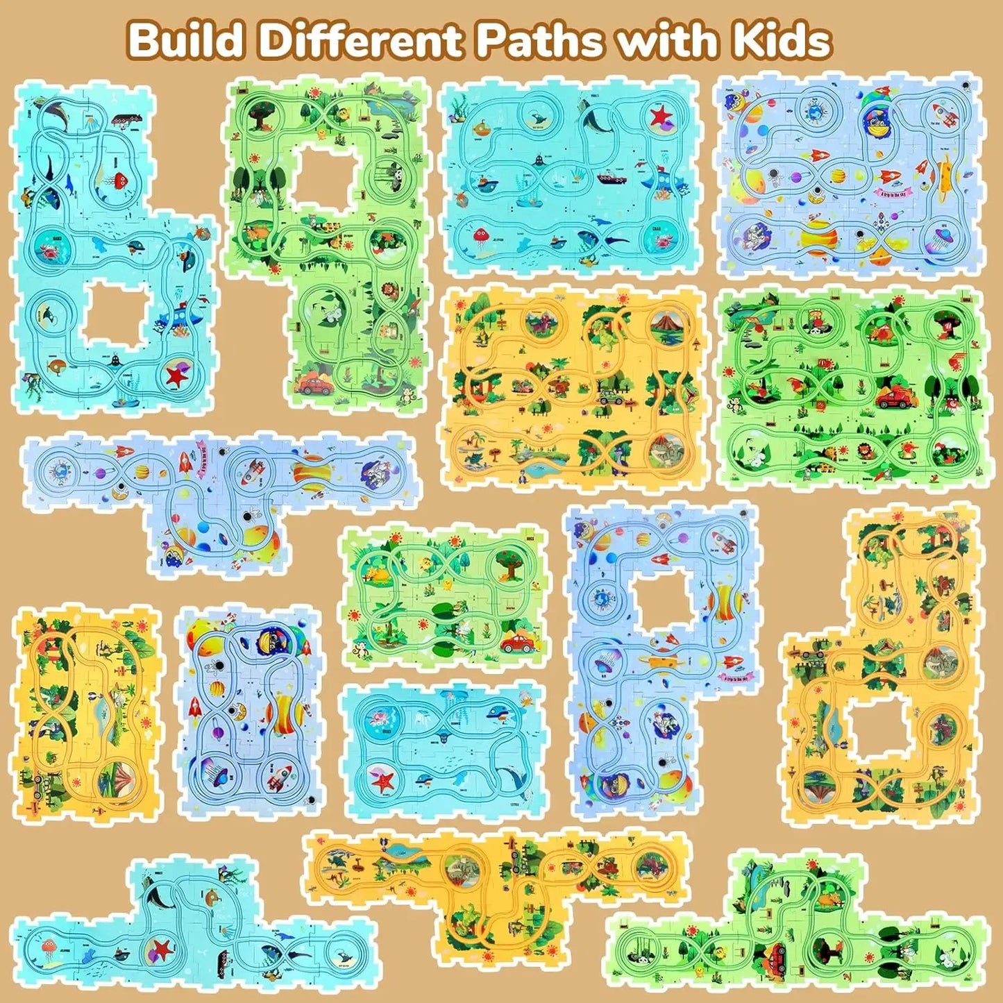 Little Legend Puzzle Racer Set